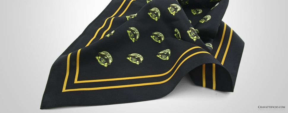foulard personalizzati nero