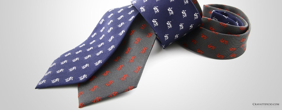 cravatte personalizzate logo