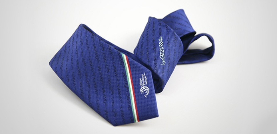 Cravatte blu personalizzate - Cravattificio.com